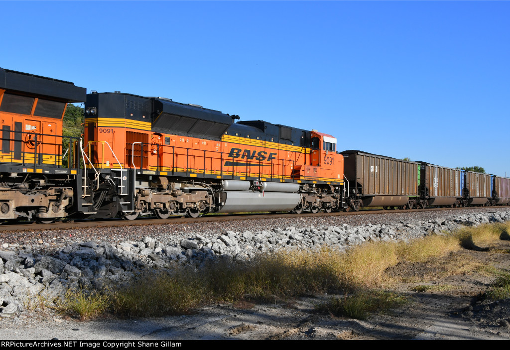 BNSF 9091 Roster shot